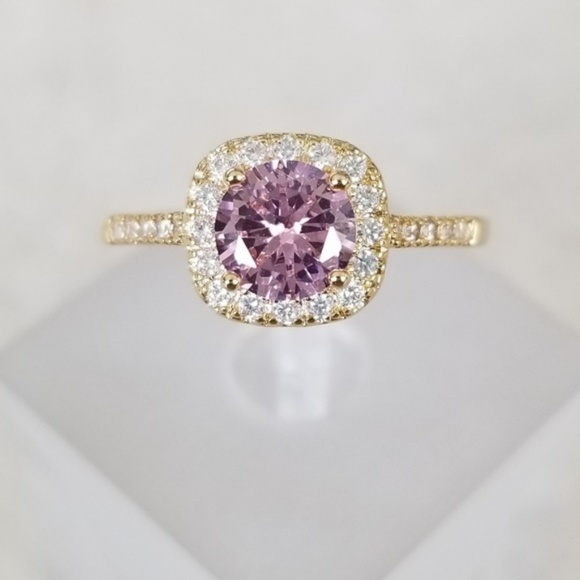 18k Pink Ring - Picture 2 of 8